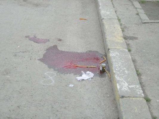 Accident rutier la Valu: rupt de beat, a traversat prin loc nepermis